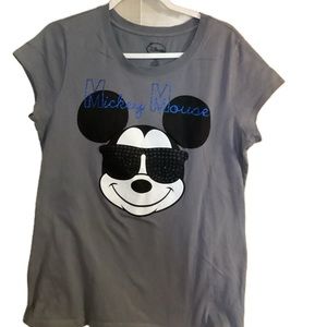 Disney Mickey Mouse juniors T-shirt xxl gray